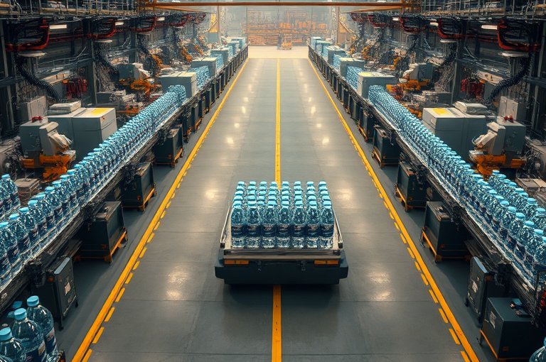 自動(dòng)化智能理料包裝生產(chǎn)線(xiàn)